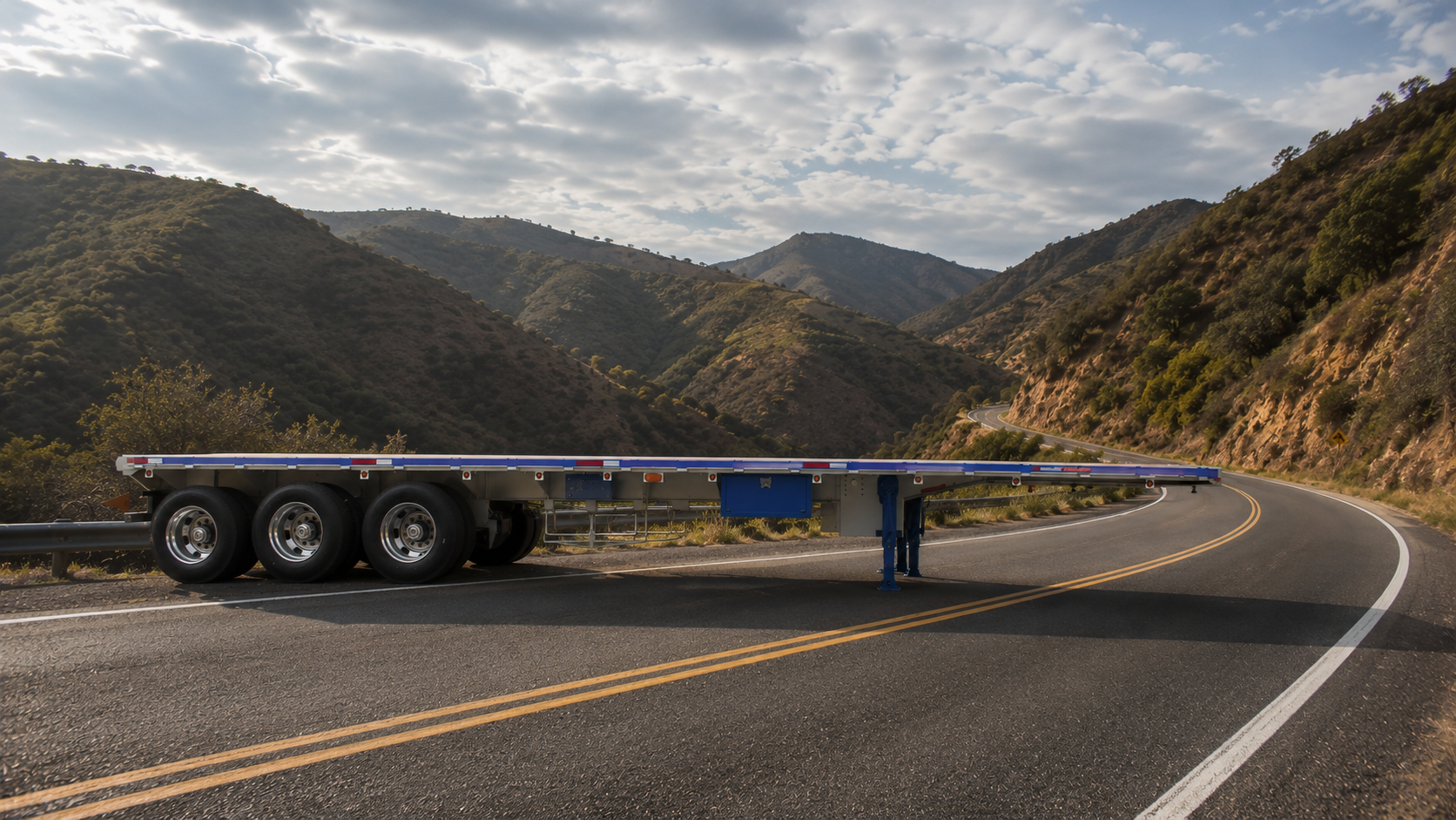 Plataforma de carga 40, 42, 46 y 48 pies para transporte pesado y logística en México